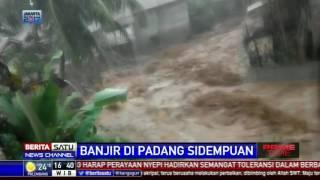 Rekaman Amatir Banjir Bandang Padang Sidempuan