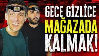 GECE TEKNOLOJİ MAĞAZASINDA KALMAK ft.@muratabigf