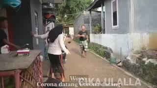 SESEORANG MELIHAT WUJUD DARI CORONA