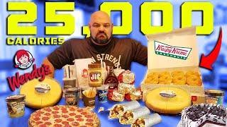 25000 CALORIE STRONGMAN CHEAT DAY