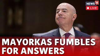 Alejandro Mayorkas Impeachment LIVE  Mayorkas Fumbles For Answers In Impeachment Trial LIVE