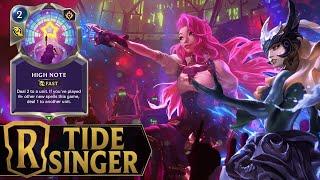 Tide Singer - Seraphine & Nami Deck - Legends of Runeterra Domination Early Access