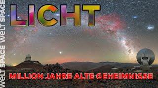 LICHT von GALAXIEN — Informationen über die GEHEIMNISSE des Universums  WELT Space Snippets