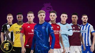 Premier League Official Kits 2024-25 - PES 2021 & FL24