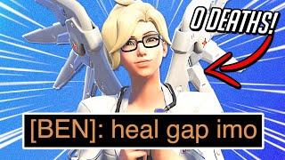 Heal Gap 0 Deaths Mercy + 41 Asissts  Grandmaster Mercy - Overwatch 2