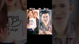 Girls Vs Boys New tik tok video #instagrams reels viralvideo video ll