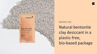 Desiccant Desi Pak ECO natural bentonite clay