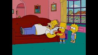 The Simpsons Best Moments Part 15 Homer eats himself