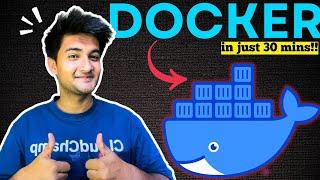 Complete Docker course in 30 mins  Docker Tutorial for Beginners 2024