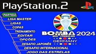 BOMBA PATCH 2024 PS2 ISO SUPER ATUALIZADO DOWNLOAD