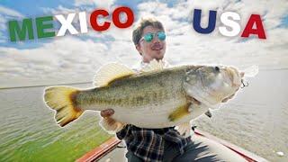 Catching GIANT Bass On Mexicos DANGEROUS Border