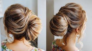 Easy quick hairstyle for thin hair.  10 min without fast track