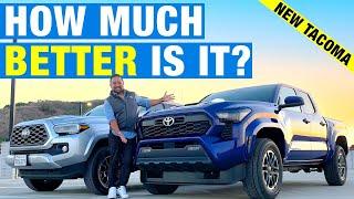 All-New 2024 Toyota Tacoma vs. 2023 Tacoma  That Much Better?  Interior Powertrain & More