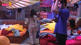 Bigg Boss 15 Live feed  सुबह सुबह Tejasswi ने किया Karan को तंग दिन की शुरुआत Masti के साथ #Tejran