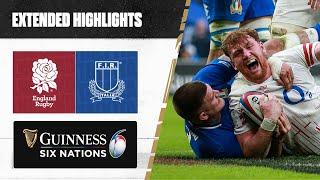 ENGLAND BOUNCE BACK 󠁧󠁢󠁥󠁮󠁧󠁿  Extended Highlights  England v Italy