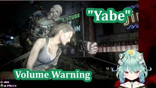 Rushia VS Nemesis Resident Evil 3 Remake【Hololive】【Eng Sub】