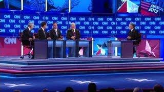 GOPs final four clash at CNN Arizona debate