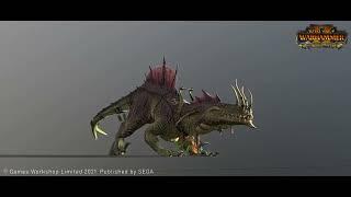 Total War Warhammer II Silence and Fury DLC Creature Animation Reel 2021 Jerome Rodgers-Blake