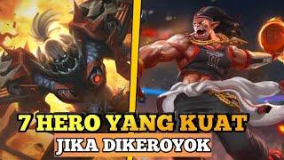 HERO YANG MAMPU BERTAHAN DI KEROYOK MUSUH - MOBILE LEGENDS