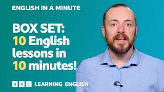 BOX SET English In A Minute 14 – TEN English lessons in 10 minutes