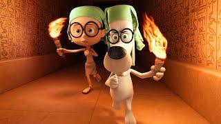 كلب بيجازف بحياته وبيسافر للماضي علشان ينقذ ولد صغير  ملخص فيلم Mr. Peabody and Sherman