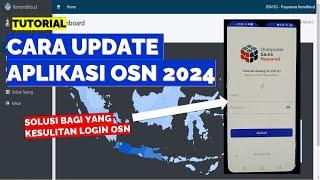 CARA UPDATE APLIKASI OSN 2024