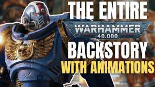 STORY AND LORE OF WARHAMMER 40K With ANIMATIONS  Every Faction Explained  The Whole Timeline