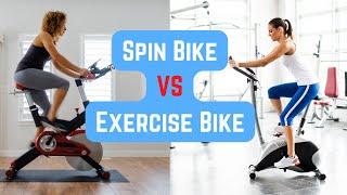 Spin Bike vs Exercise Bike - Which one is BETTER? Differences