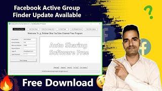 Facebook Active Group Finder New Update Free Download  How to Auto Share Facebook Video In Multiple