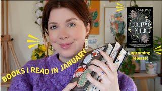 January Wrap Up A mixed bag  and ARC of upcoming release  #januarywrapup