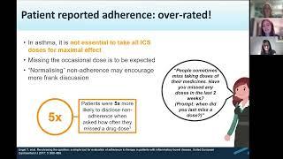 Identifying and managing barriers to asthma medication adherence