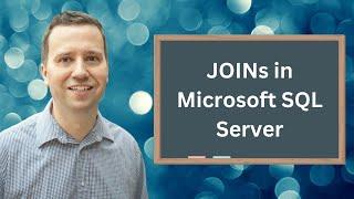 The different types of JOINs in Microsoft SQL Server - INNER LEFT RIGHT FULL and CROSS