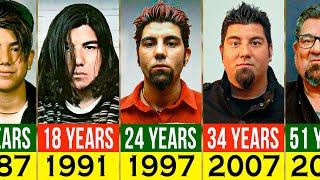 Chino Moreno of Deftones Transformation From 3 to 51 Years Old