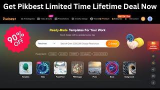 Pikbest Review In 2024  Pikbest Lifetime Deal - Ready-Made Templates For Your Design Work