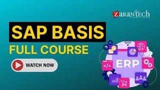SAP BASIS Full Course  ZaranTech