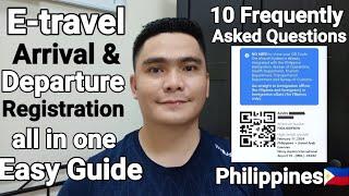 BAGONG ETRAVEL ARRIVAL & DEPARTURE ALL IN ONE EASY TUTORIAL  REQUIRED TO ALL TRAVELLER OFW NON OFW