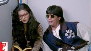 Maine Aapko Kahin Dekha Hai  Train Scene  Dilwale Dulhania Le Jayenge  Shah Rukh Khan  Kajol