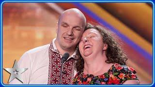 Blind couple Denise & Stefan give BREATHTAKING Sound of Music performance  Auditions  BGT 2024