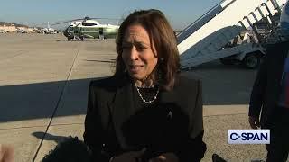 Vice President Harris Responds to President Bidens Garbage Comments