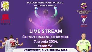 LIVE STREAM Socca PH u malom nogometu 2024.  četvrtfinalne utakmice  07. 07. teren 2