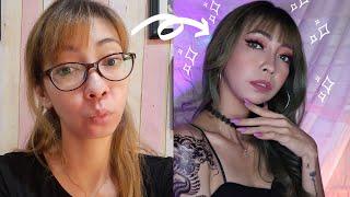 Hot Girl ABG Asian Baby Girl Transformation Makeup  Turning Myself Into a Baddie??