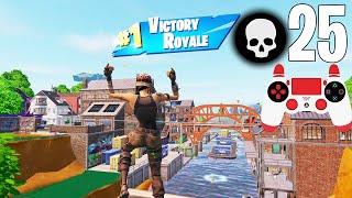 25 Elimination Solo Squads Gameplay Building” Win Fortnite Chapter 4