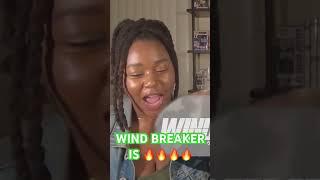 Windbreaker is  #animereaction #windbreakeranime #youtubeshorts