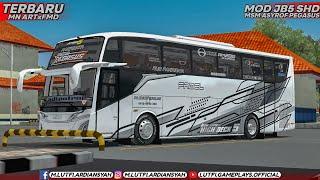 RILIS SHARE LIVERY MSM ASYROF PEGASUS  MOD JB5 SHD MN ART x FMD  Mod Bussid Terbaru V4.3.1