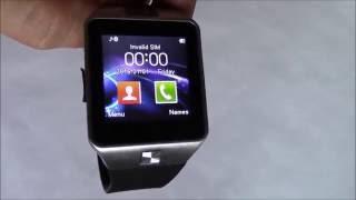 How To Install A SIM Card And Memory Card On The DZ09 Smartwatch Phone