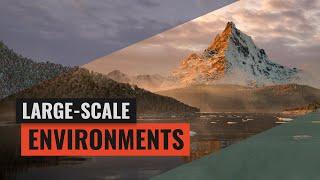 Large-Scale Environments in Blender Breakdown