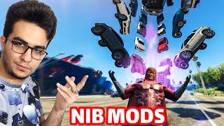 نصب مود های ابرقهرمانی در جی تی ای وی  مود هالک ، بتمن ،سوپرمن ، اسپایدرمن  پلاگین Nib Mods Gta V