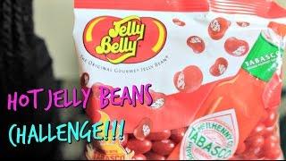 Hot Jelly Beans Challenge SUPER HOT