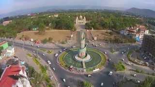 Hawassa from the sky.  mesfin video Hawassa Drone shoot