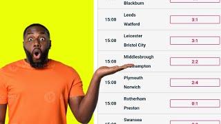 Football Prediction Website That Gives You Sure Wining EverydayBig Odd